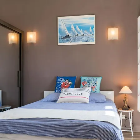 Les Voiles Des Regates, A 5 Minutes Du Centre A Pied, 15 Minutes De La * Канны